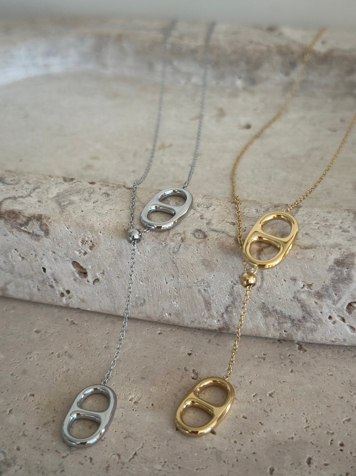 Collier Dina argenté