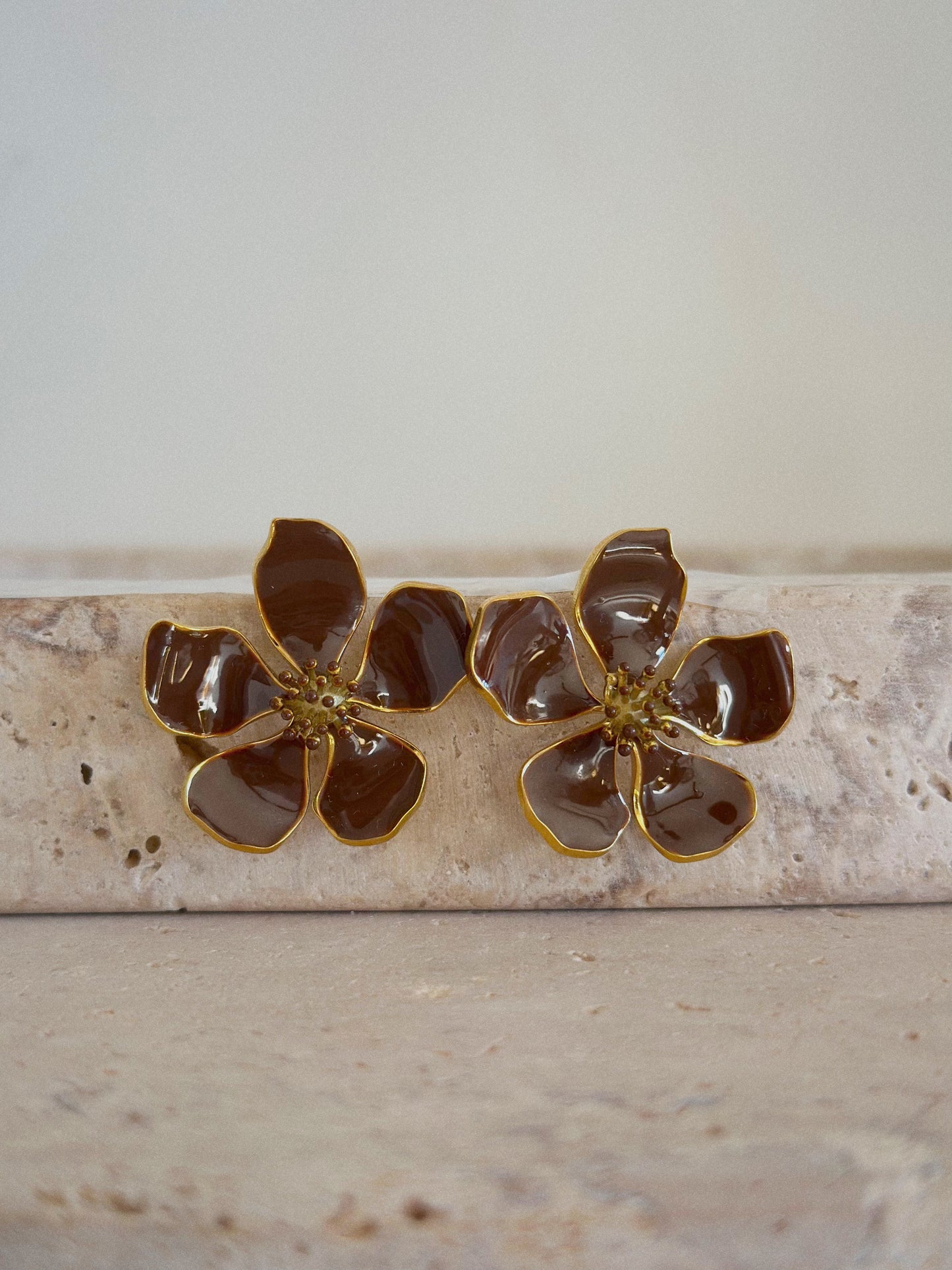 Boucles d’oreilles Magnolia