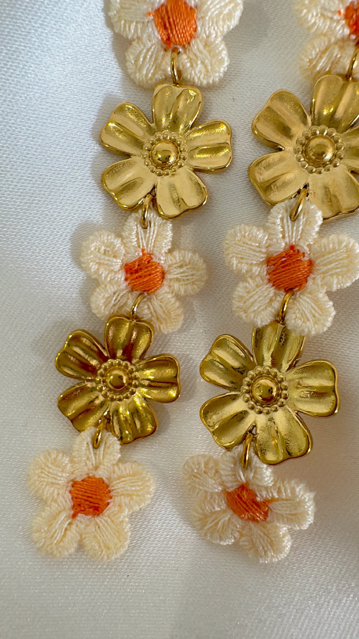 Boucles d’oreilles Miel