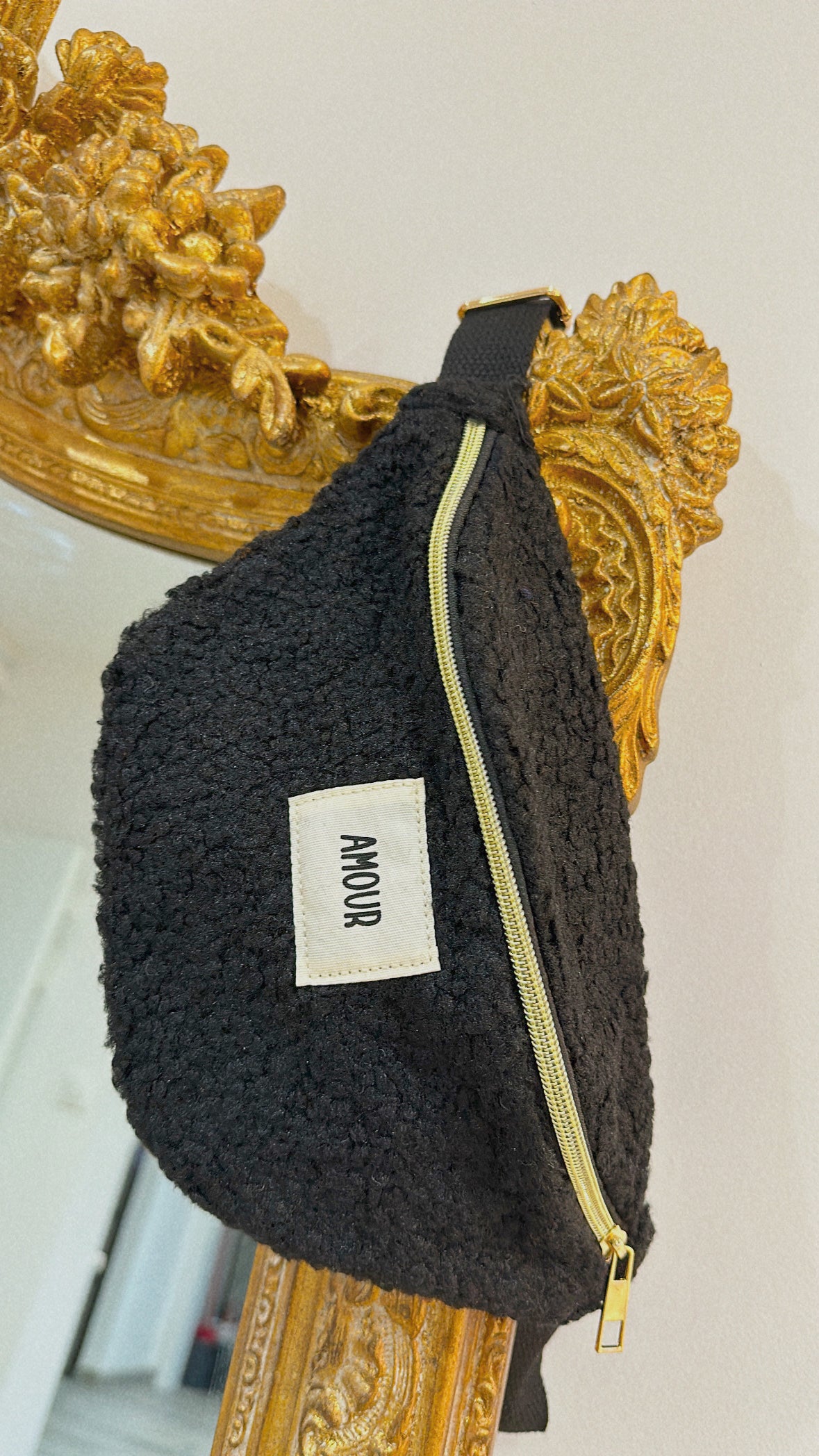 Sac banane noir