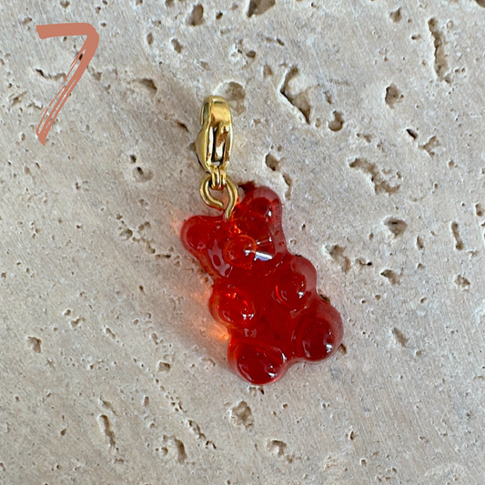 Charm Ourson Rouge